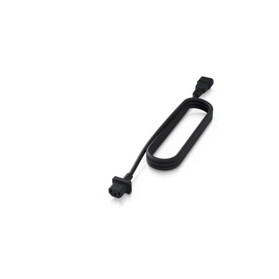 Cablu de alimentare împletit C13-C14 1,8 m UniFi Ubiquiti, 10 A / 250 V, UACC-Cable-C13-C14